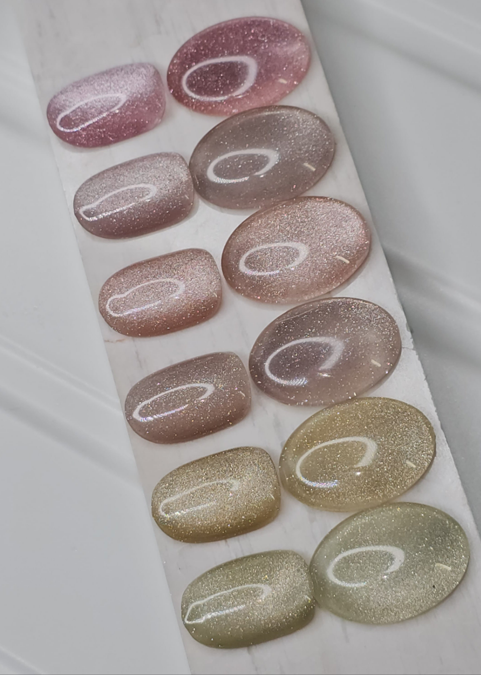 Gel Color Diamond Cat eye for FALL