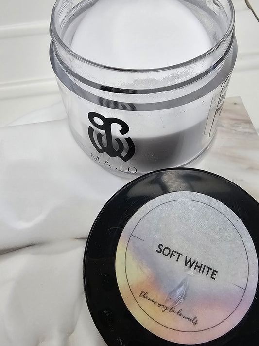 ACRYLIC POWDER FOR NAILS SOFT WHITE | POLVO DE ACRILICO PARA UÑAS BLANCO SUAVE