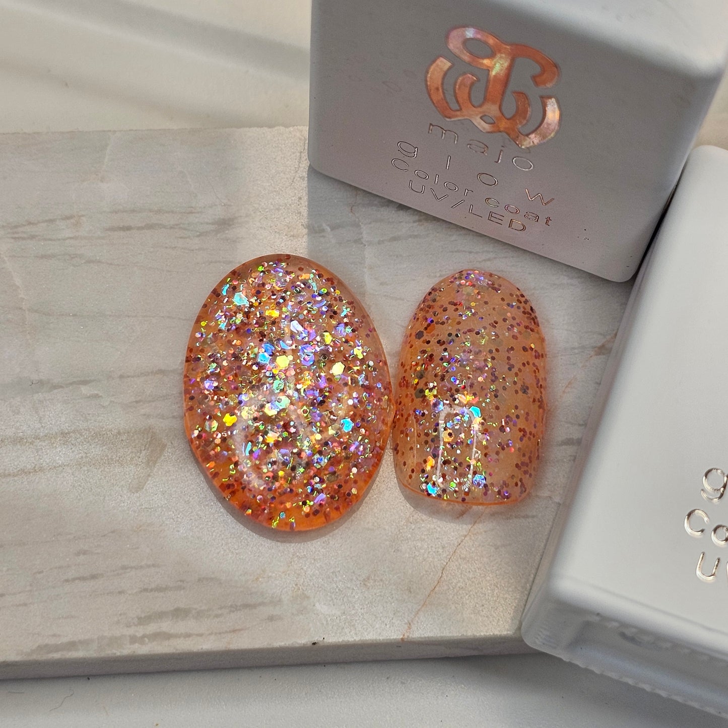 NEON GLITTER NAIL POLISH Under the sea Collection