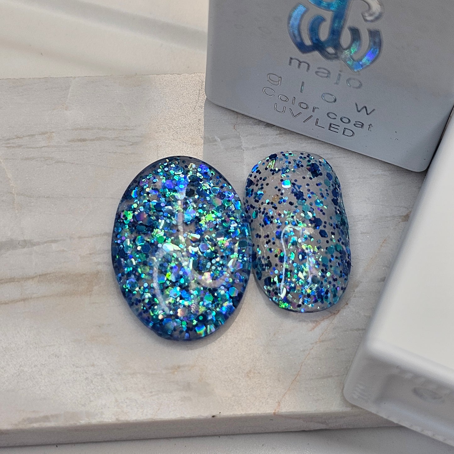 NEON GLITTER NAIL POLISH Under the sea Collection