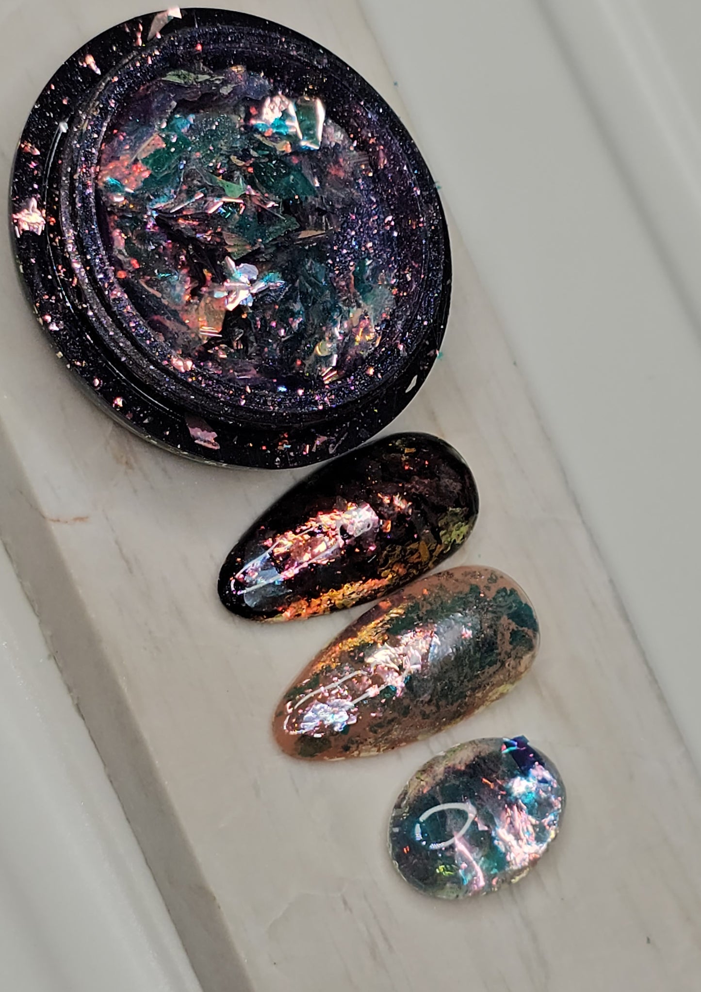 METALIC NAIL ART FLAKES ACCESSORIES  | ACCESORIOS PARA UÑAS |