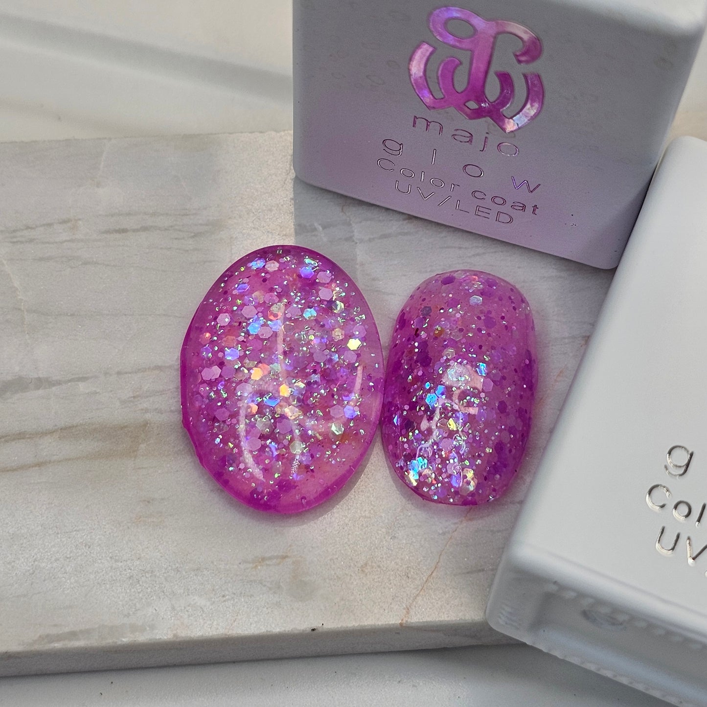 NEON GLITTER NAIL POLISH Under the sea Collection