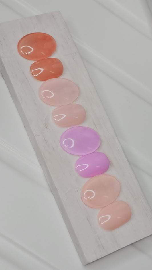 SHEER NAIL POLISH GEL KIT  🥞 Syrup Nude Collection II