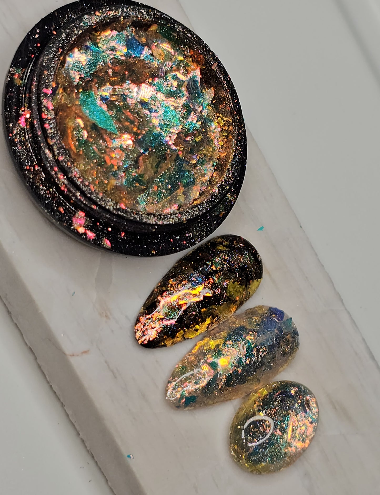 METALIC NAIL ART FLAKES ACCESSORIES  | ACCESORIOS PARA UÑAS |