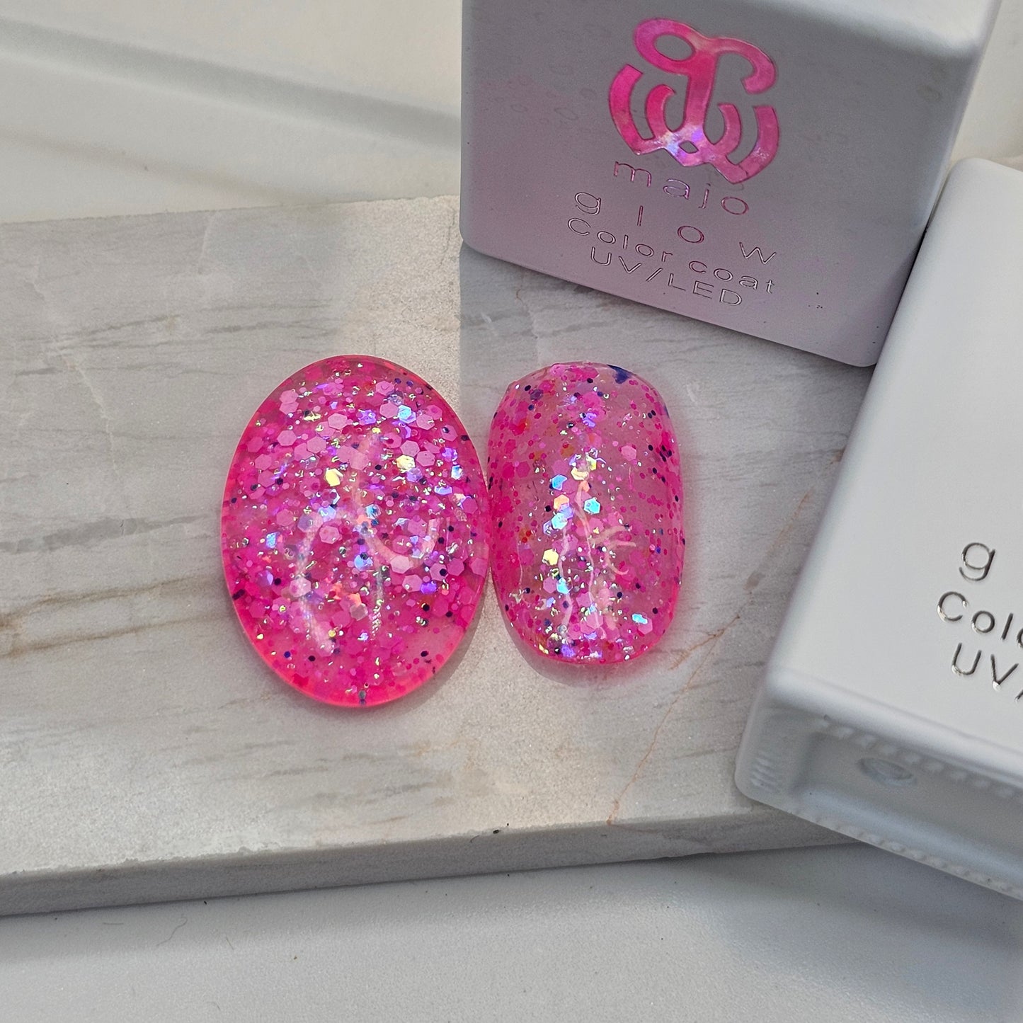 NEON GLITTER NAIL POLISH Under the sea Collection
